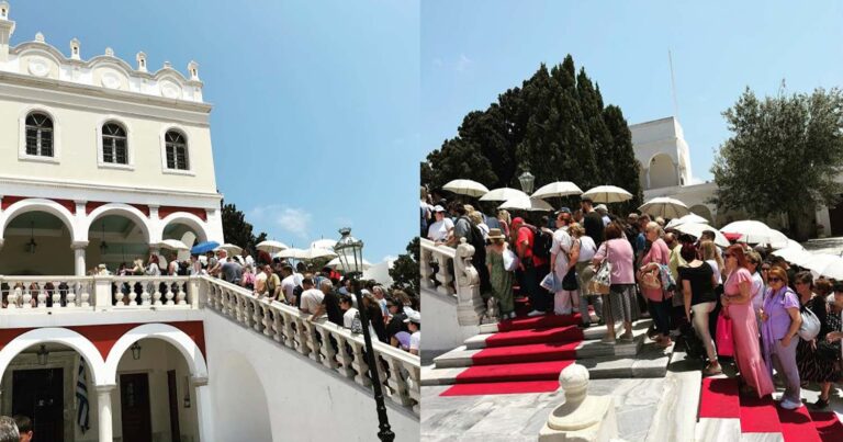 Τήνος: Ετοιμάζεται να γιορτάσει την Κοίμηση της Θεοτόκου με ιδιαίτερη λαμπρότητα