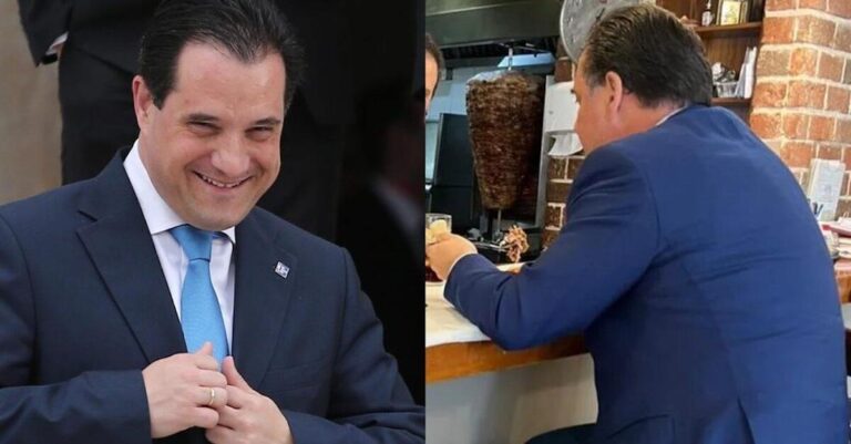 Τους «πετσóκοψε» ο Άδωνις Γεωργιάδης: Παρήγγειλε σουβλάκια εν μέσω καύσωνα, του τα έφεραν και τους έκοψε πρόστιμο