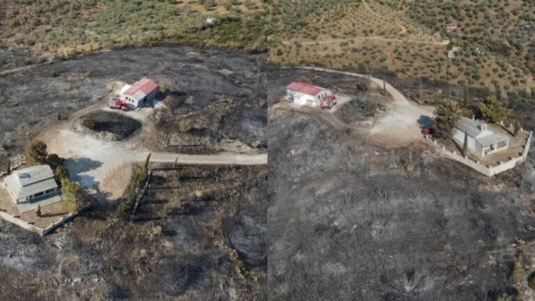 Θαύμα μέσα στις φλόγες στον Βόλο: Έτσι σώθηκε το εξωκλήσι του Προφήτη Ηλία στα Μελισσάτικα