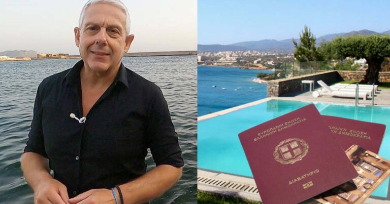 Τα είπε όλα με 10 βαριές λέξεις: O Τάσος Δούσης ξέσπασε για τη «Χρυσή βίζα» στην Ελλάδα