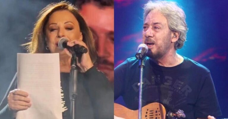 «Αντώνη, σου γράφω ένα γράμμα. Όχι πως θέλω να στο δώσω»: Δάκρυσε η Χάρις Αλεξίου στη συναυλία για τον Αντώνη Βαρδή