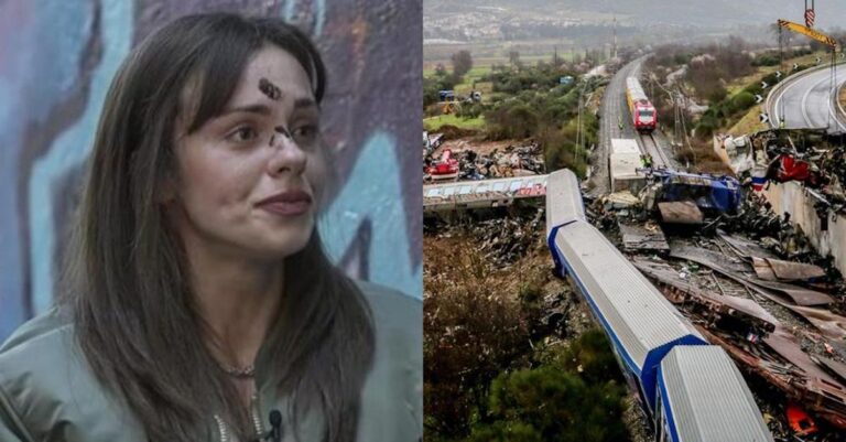«Εγώ το τρένο το θυμάμαι γεμάτο»: Το ξεστόμισε η Ευδοκία Τσαγκλή που επέζησε στα Τέμπη  –  Δίνει μάχη να μπουν φυλακή οι ένοχοι