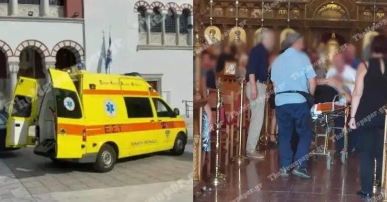 Στιγμές πανικού σε κηδεία: Πήγε να «αποχαιρετήσει» τον φίλο του, δεν άντεξε & κατέρρευσε μέσα στην Εκκλησία