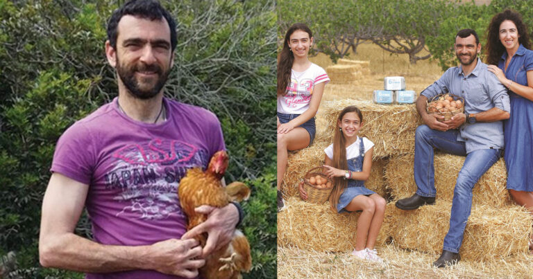 Aγρότης από τη Σύρο ξεκίνησε με 400 κότες για αβγά και κατέκτησε τις Βρυξέλλες