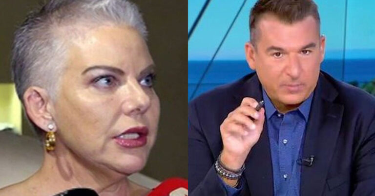 Ξέσπασε με μια βαρıά λέξη: Έξαλλη η Νανά Παλαιτσάκη με τον «Βασιλιά» Λιάγκα