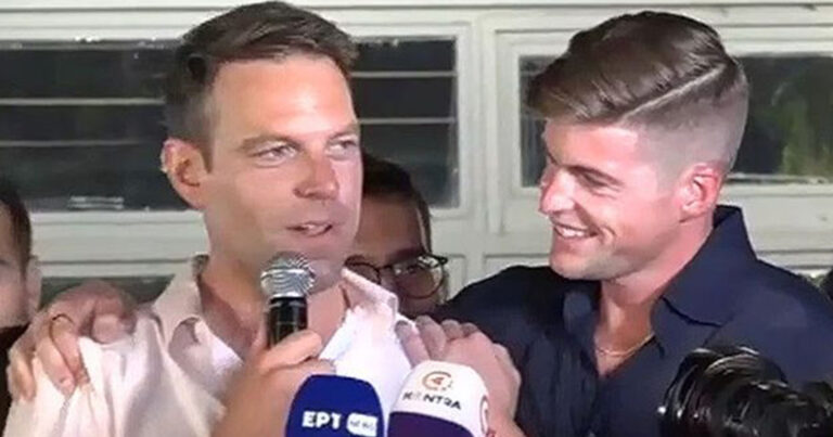 Στέφανος Κασσελάκης: Ευχαρίστησε τον σύντροφο του για την μεγάλη νίκη του