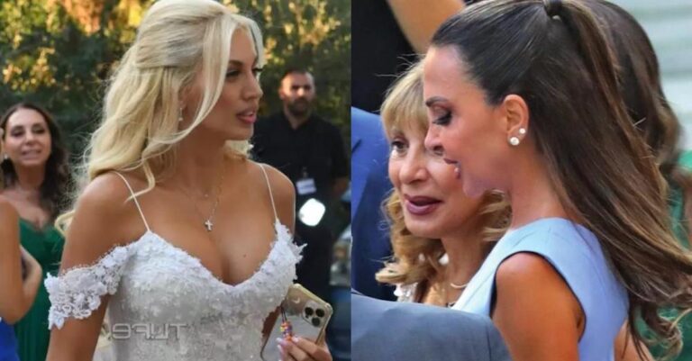 Αντί να κοιτούν τη Σπυροπούλου, κοιτούσαν εκείνη: Της έκλεψε τη δόξα η κουνιάδα της στη βάφτιση του γιου της