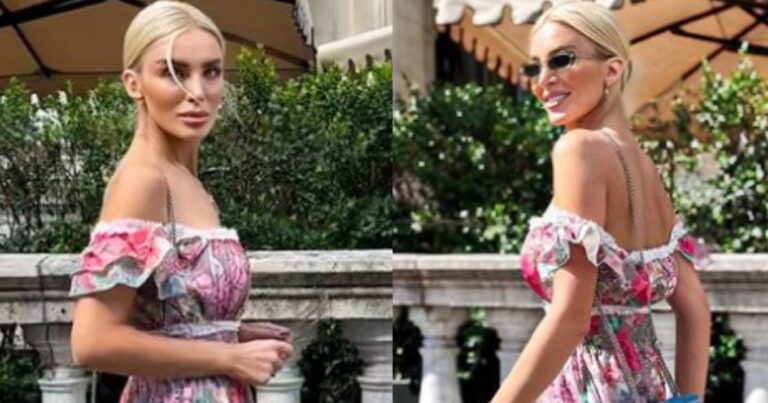 Ξέχασε να αλλάξει παπούτσια;: Έγινε θέαμα η Κατερίνα Καινούργιου, όλοι κοιτούσαν τα πόδια της