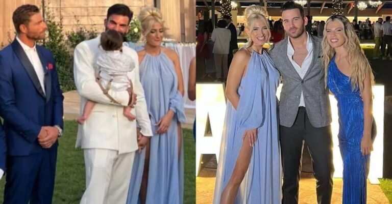 Έλαμπαν από ευτυχία: Παραμυθένια βάφτιση για Τούνη-Αλεξάνδρου, η κούκλα μαμά, το κτήμα & οι λαμπεροί καλεσμένοι