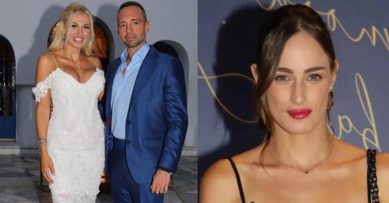 Έβαλε σε όλες τα γυαλιά: Η Μαρία Βοσκοπούλου πήγε ντυμένη έτσι στη βάφτιση της Σπυροπούλου & τράβηξε τα φλας