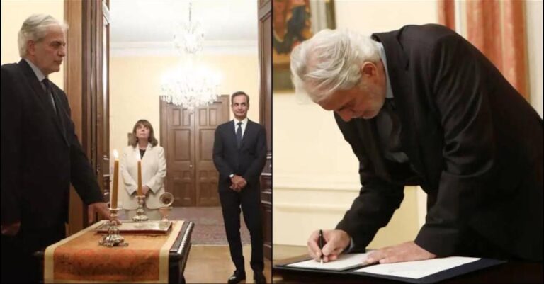 Καλή σας θητεία: Ορκίστηκε ο νέος Υπουργός Ναυτιλίας, Χρήστος Στυλιανίδης