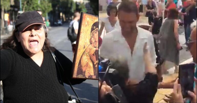 «Ξαναχτύπησε» η Ελένη Λουκά βρήκε τον Κασσελάκη και του τα «έψαλε» κανονικά