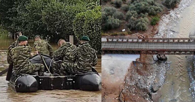 Αδιανόητη καταγγελία στη Θεσσαλία: «Ήρθε ο στρατός να στήσει γέφυρα και τον έδιωξαν»