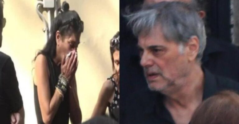 Αβάσταχτος ο πόνος στο μνημόσυνο του γιου του Οδυσσέα Σταμούλη: Κατέρρευσε ο ηθοποιός και η πρώην σύζυγός του