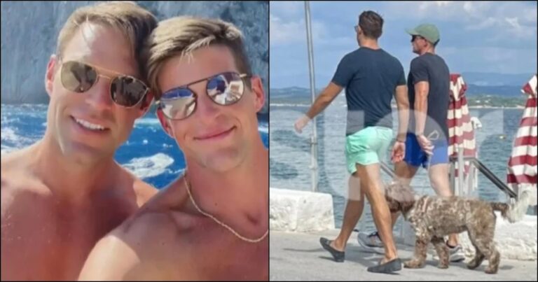 Βόλτα Κασσελάκη με τον Τάιλερ και τα μαγιό τους στις Σπέτσες: Θα τρέξουν παρέα στον αγώνα δρόμου