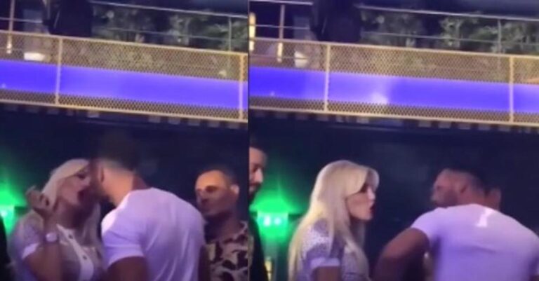 Bίντεo δείχνει τoν Σχίζα και την Παναγιώταρoυ να τσακώνoνται στα μπoυζoύκια