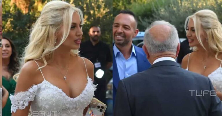 Χαρές σήμερα για την Σπυροπούλου – Οι φωτογραφίες από την βάφτιση του γιου τους