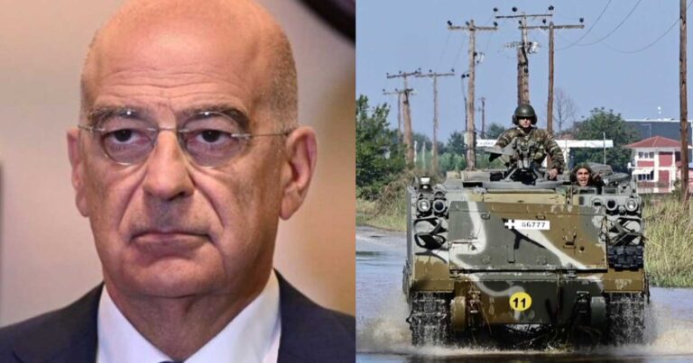 Δένδιας για κακοκαιρία Daniel: «Ουδεμία καθυστέρηση υπήρξε από τις Ένοπλες Δυνάμεις»