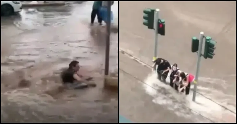 Πλέον δεν είναι αστείο. Ζούμε από τύχη: Παραλίγο να πνιγούν άνθρωποι στη Βασιλίσσης Σοφίας