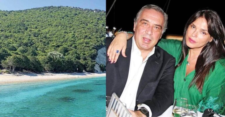 Ένας παράδεισος για τη Σίλια Κριθαριώτη: Το καταπράσινο ιδιωτικό νησί του εφοπλιστή άντρα της αξίας 40.000.000€