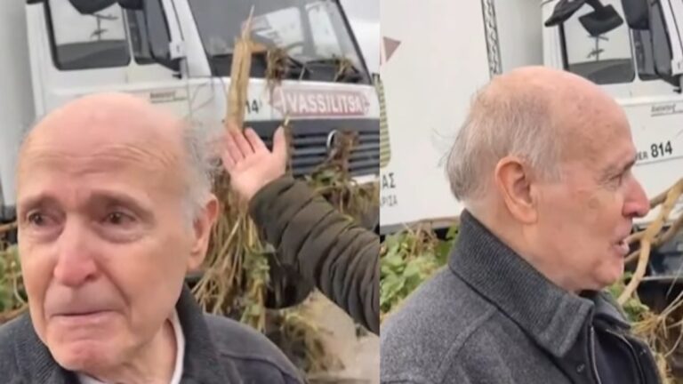 «Έπαθα ζημιά 12.000.000€»: Συντετριμμένος 75χρονος τυροκόμος ξεσπά σε λυγμούς για τη κατεστραμμένη περιουσία του