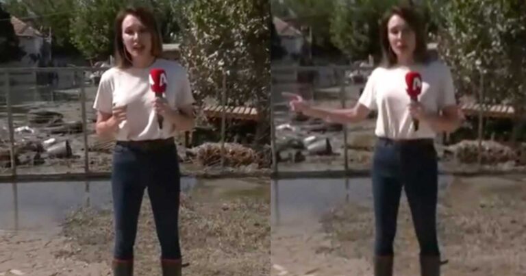 Φόρεσε πανάκριβη γαλότσα: H Τατιάνα Στεφανίδου έκανε πρεμιέρα από την πλημμυρισμένη Θεσσαλία