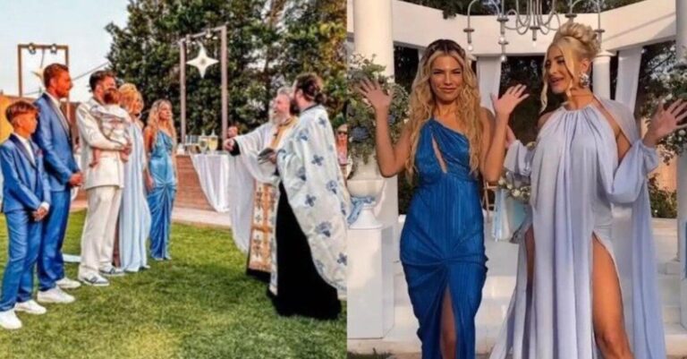 Λυδία & Ντέιβιντ: Τα «άγνωστα» αδέρφια της Τούνη πήγαν στη βάφτιση & έκλεψαν τις εντυπώσεις με την ομορφιά τους