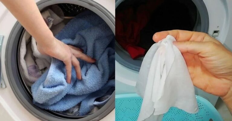 Λύνει το μεγαλύτερο πρόβλημα: Γιατί πρέπει να βάζετε ένα μωρομάντηλο σε κάθε πλύση μέσα στο πλυντήριο