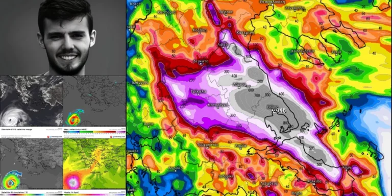 Κακοκαιρία Daniel: Γάλλος μετεωρολόγος τρόμαξε από την πρόβλεψη για τη Θεσσαλία -«Δεν έχω ξαναδεί κάτι παρόμοιο»