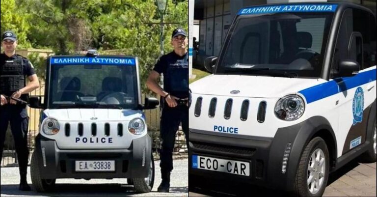 Μικρό αλλά θαυματουργό το νέο περιπολικό της Αστυνομίας: Θα τους τσακώσει όλους