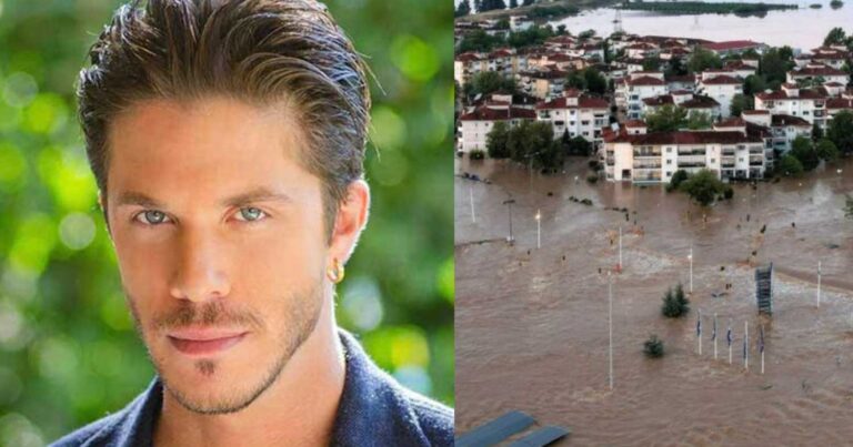 Νίκος Οικονομόπουλος: Δωρίζει την αμοιβή του στους πλημμυροπαθείς της Θεσσαλίας