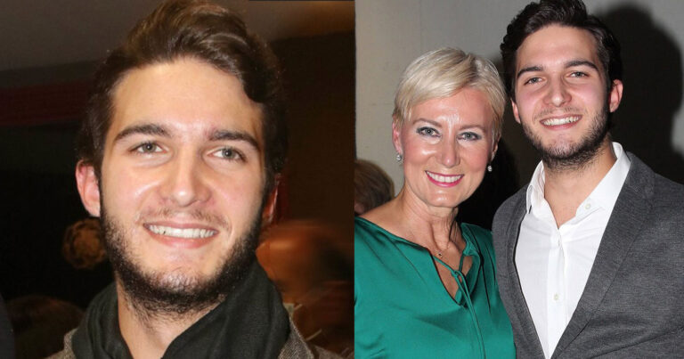 O Αλέξανδρος Καραμανλής συνόδευσε τη μητέρα του Νατάσα Παζαΐτη στο Ηρώδειο