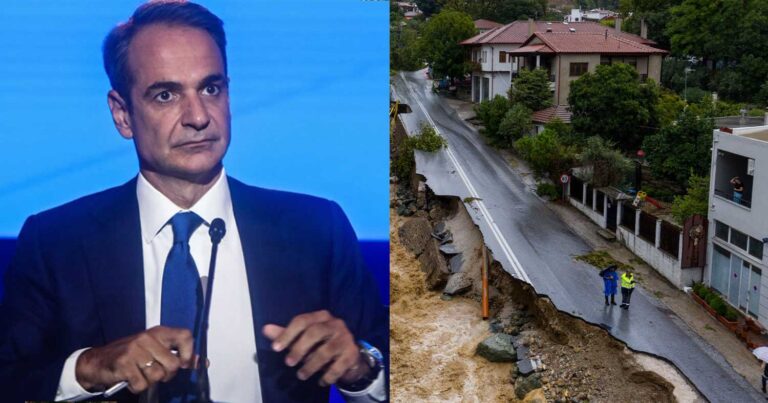 Στις πληγείσες περιοχές της Θεσσαλίας ο Κυριάκος Μητσοτάκης το Σαββατοκύριακο