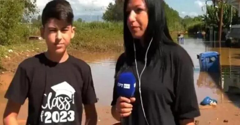 Συγκινεί μαθητής από τον Άγιο Θωμά Λάρισας – «Δεν ξέρω πού είναι οι φίλοι μου, εύχομαι να είναι καλά»