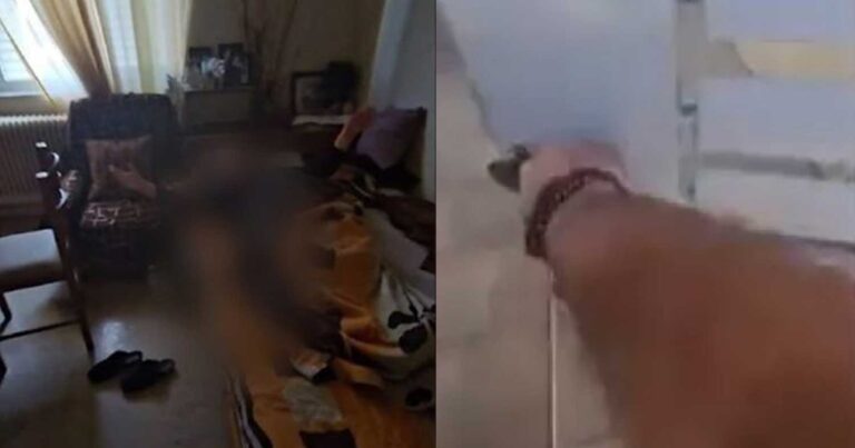 Καρδίτσα: «Που είσαι βρε αγόρι μου;» Η στιγμή που άνδρας βρίσκει την εγκλωβισμένη μητέρα του στον Παλαμά