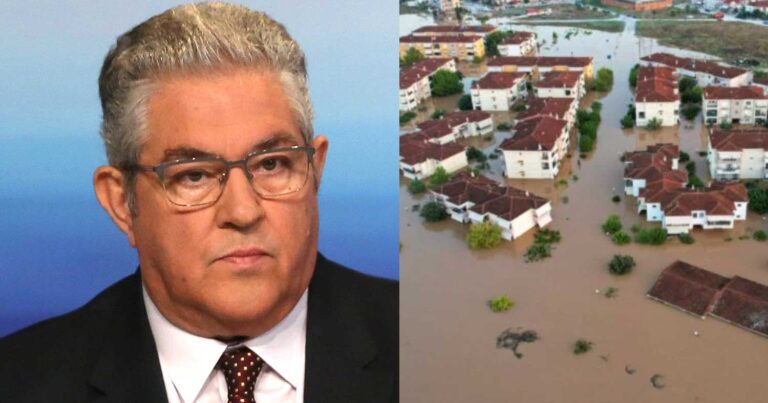 Κουτσούμπας: «Αν δεν γίνουν αντιπλημμυρικά έργα συνεχώς θα βρισκόμαστε σε καινούριες καταστροφές»