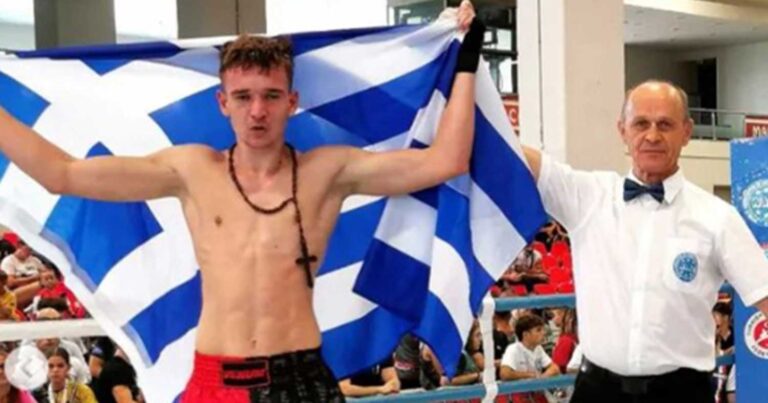 Χρήστος Ευσταθιάδης: Χρυσός στην Ευρώπης ο Έλληνας κικμπόξερ στα 71 κιλα