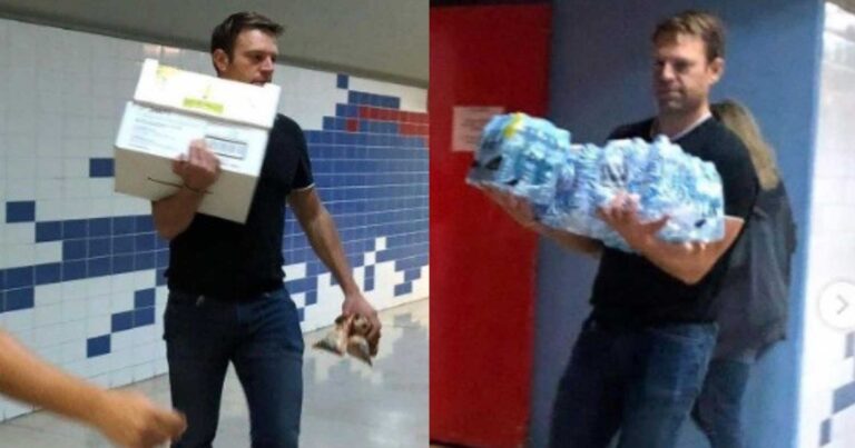 Στη Λάρισα ο Κασσελάκης – Κουβαλούσε προμήθειες για τους πληγέντες