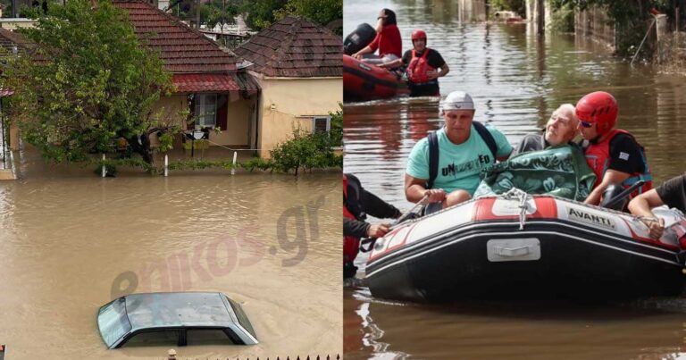 Δραματικές ώρες στον Παλαμά Καρδίτσας: «Βγάζαμε νεκροúς, είναι πάνω από 10»