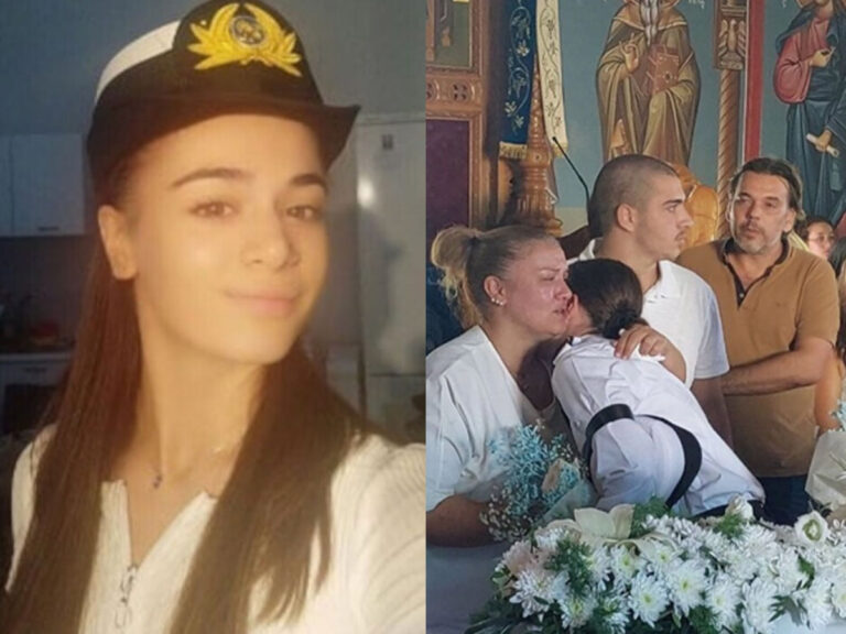 «Η καπετάνισσά μας ταξιδεύει»: Ράγισαν & οι πέτρες στην κηδεία της 20χρονης Μαριάννας – Στα λευκά η συντετριμμένη μητέρα της