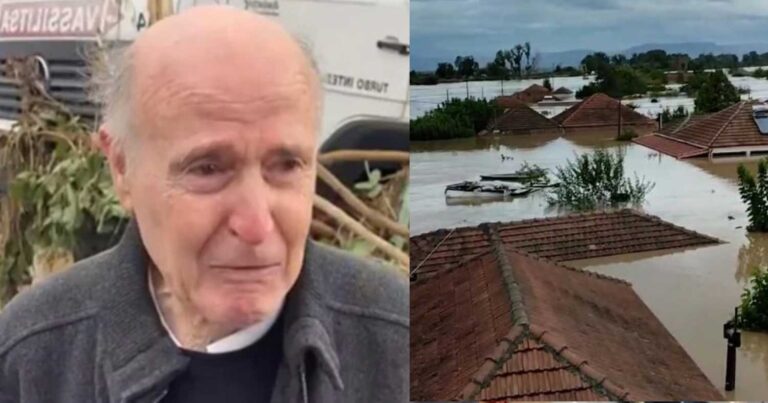 Τυροκόμος δακρύζει μπροστά σε κατεστραμμένη περιουσία 75 χρόνων – «12 εκατ. ευρώ η ζημιά»