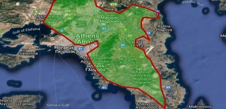 Ξυπνήστε. Καίγονται τα σύνορα μας – Πόση έκταση στην Αττική θα είχε κάψει η φωτιά στον Έβρο;