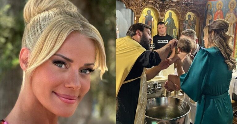 Επισκίασε μαμά & νονά: Η Μακρυπούλια πήγε στη βάφτιση του ανιψιού της ντυμένη «άνοιξη» & όλες ψάχνουν το φόρεμά της