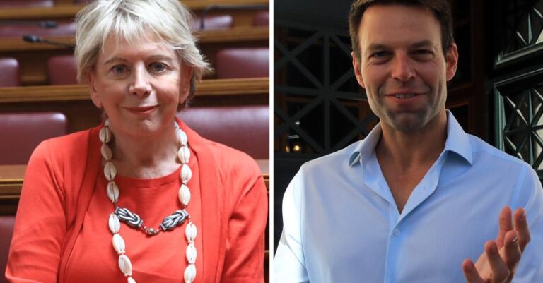 «Να γεράσετε στο ίδιο μαξιλάρι»: Η Έλενα Ακρίτα έστειλε τις γαμńλιες ευχές στον Στέφανο Κασσελάκη και στον σύζυγο του