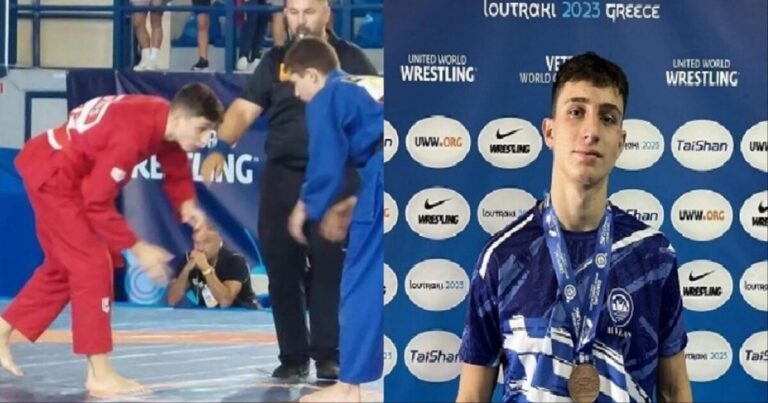 Θάνος Καστανάς: Ο χάλκινος Παγκόσμιος πρωταθλητής αφιέρωσε τα μετάλλια στην νονά του που σκοτώθnκε στο τρoχαίο στην Λιβύη