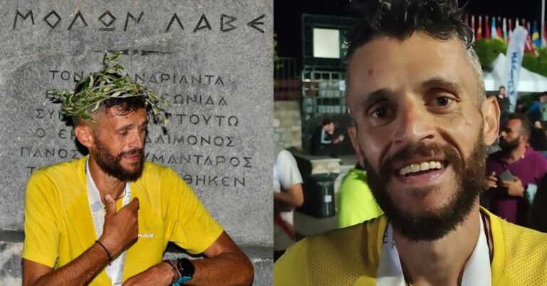 Έγραψε ιστορία ο Φώτης Ζησιμόπουλος: Κέρδισε το Σπάρταθλον και κατέρριψε το ρεκόρ του Γιάννη Κούρου από το 1984