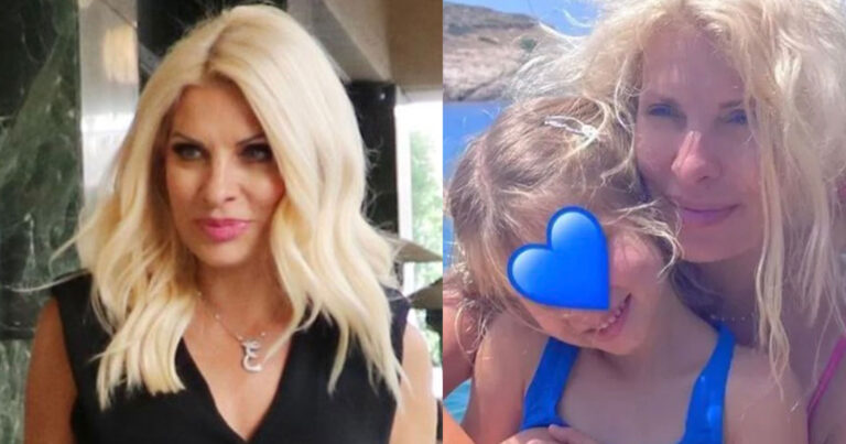 Κατάξανθη και κούκλα της: Η Ελένη Μενεγάκη με τη μικρή κόρη της στην Αθήνα μαγνήτισε τα βλέμματα