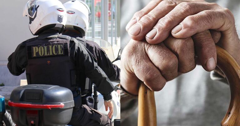 Αστυνομικός της ομάδας ΔΙΑΣ σκαρφάλωσε σε μπαλκόνι και έσωσε ηλικιωμένο