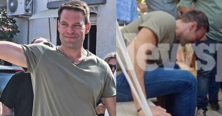 Δεν φοβάται να λερωθεί: O Στέφανος Κασσελάκης φτυάρισε λάσπη στον Βόλο και έβαλε γαλότσες