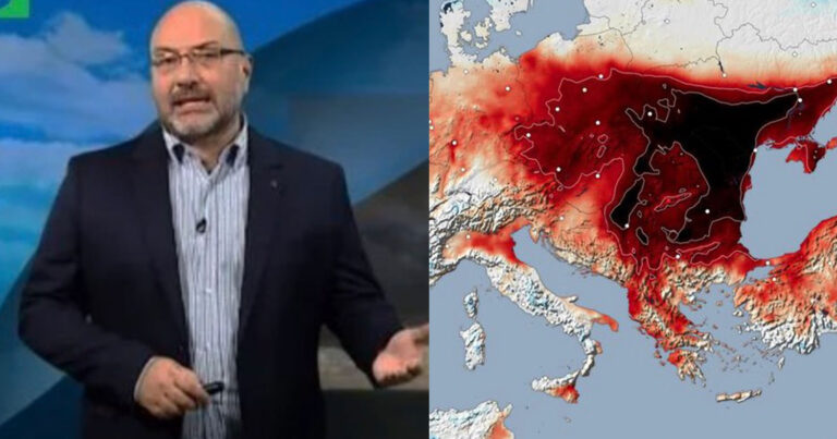 Έρχεται ιστορικό κύμα ζέστης – Η προειδοποiηση του Σάκη Αρναούτογλου για τον καιρό